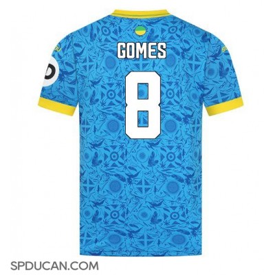 Muški Nogometni Dres Wolves Joao Gomes #8 Rezervni 2025-26 Kratak Rukav Muški Nogometni Dres Wolves Joao Gomes #8 Rezervni 2025-26 Kratak Rukav